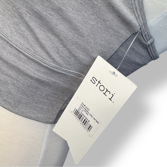 Heather Gray Women's Sports Bra - Picture 5 of 6